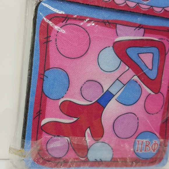 Pi Beta Phi Drink Coasters Sorority Greek Arrow - Picture 2 of 3